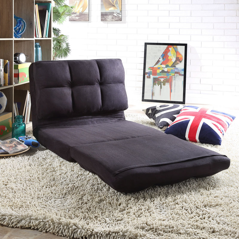 Chaise Dhalia Loungie Loungie, Noir