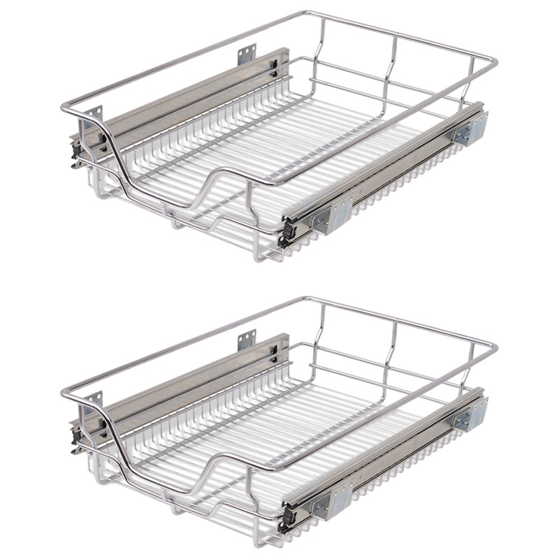 Tanaka Under Shelf Basket, 130mm H x 400mm W x 460mm D
