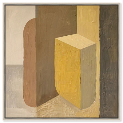 «Columnar Forms I Boho», reproduction d'art sur toile par Art Remedy