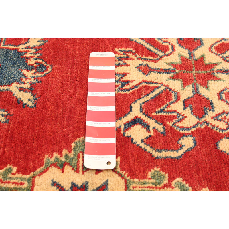Francique One-of-a-Kind 3'7" X 6'6" New Age Wool Area Rug in Red