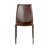 Deodat 79" Dining Table In Matte White And 6 Dalia Chairs In Brown-1070311400