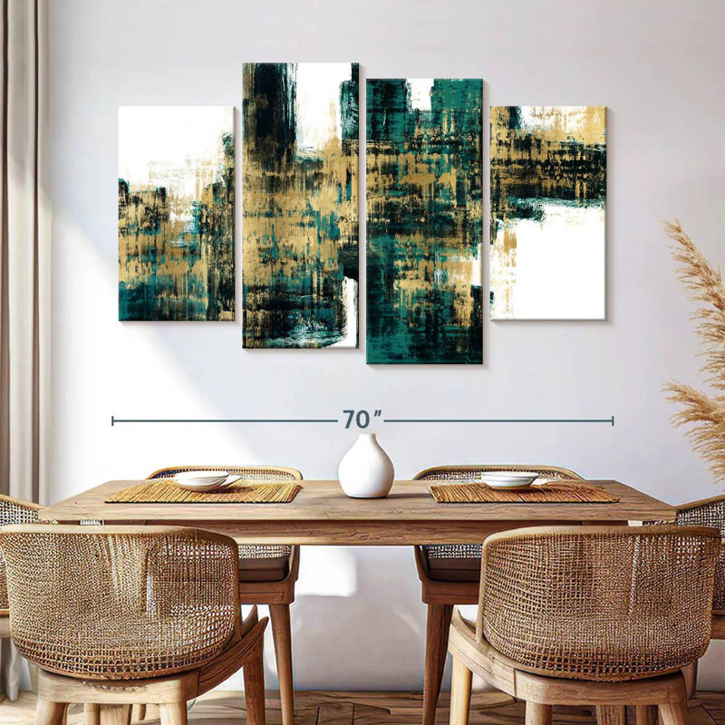 Avery Vibrant Gold On Teal