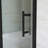 24-25 3/8" Pivot Semi-Frameless Shower Door-114657531