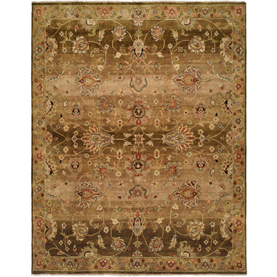 Hand Knotted Wool Oriental Indoor Rug