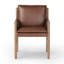 Kellis Leather Upholstered Arm Chair