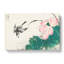 Wagtail Bird & Pink Lotus by Numata Kashu - Wrapped Canvas-55299358