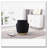 Swivel Barrel Chair with Gold Stainless Steel Base-709048285