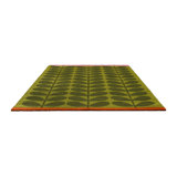 Solid Stem Hand Tufted Floral Area Rug