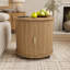 Table de bout cylindrique Mid Century