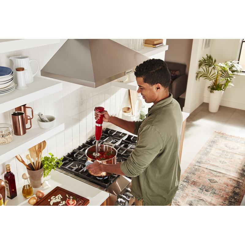 KitchenAid® Cordless Variable Speed Hand Blender, Empire Red