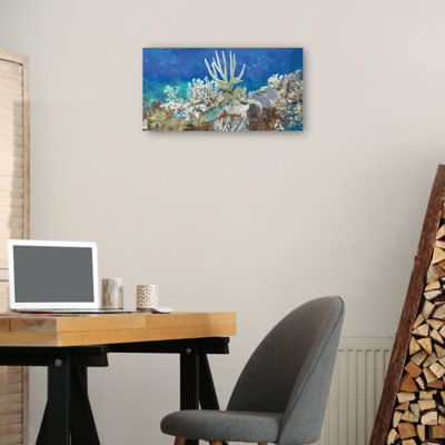 Coral Reef by Studio Arts Canvas Art Print