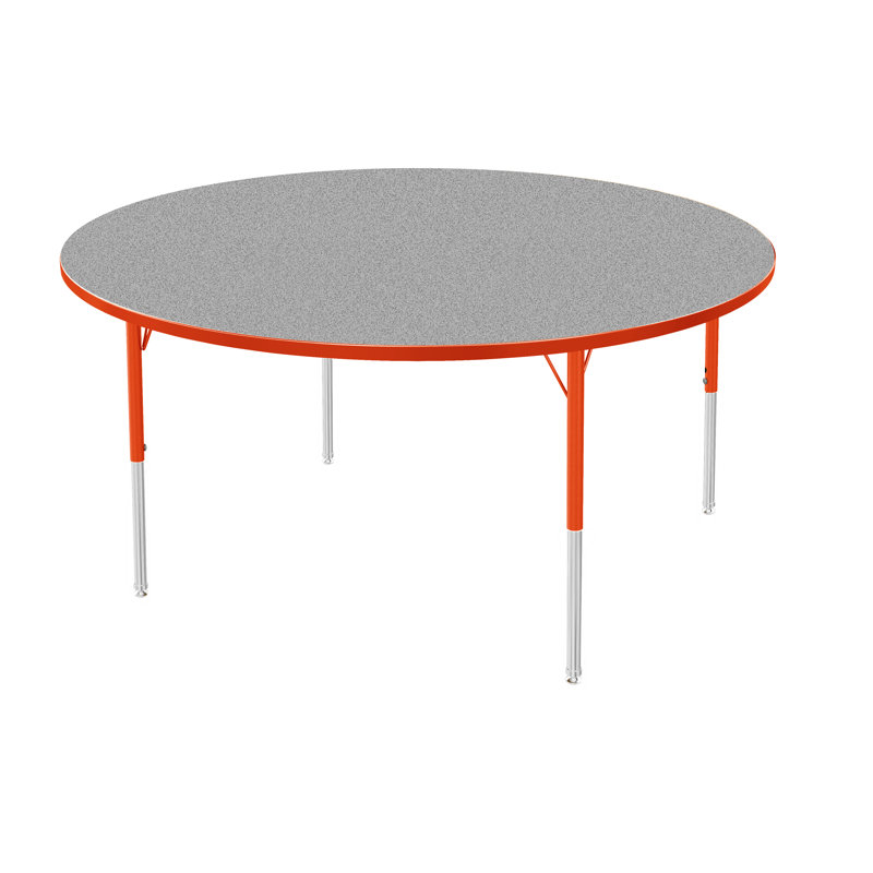 Table d'activité à hauteur réglable MG, H 24 po x L 60 po x l 60 po, Gris nebula