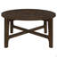 Table basse ronde en bois massif