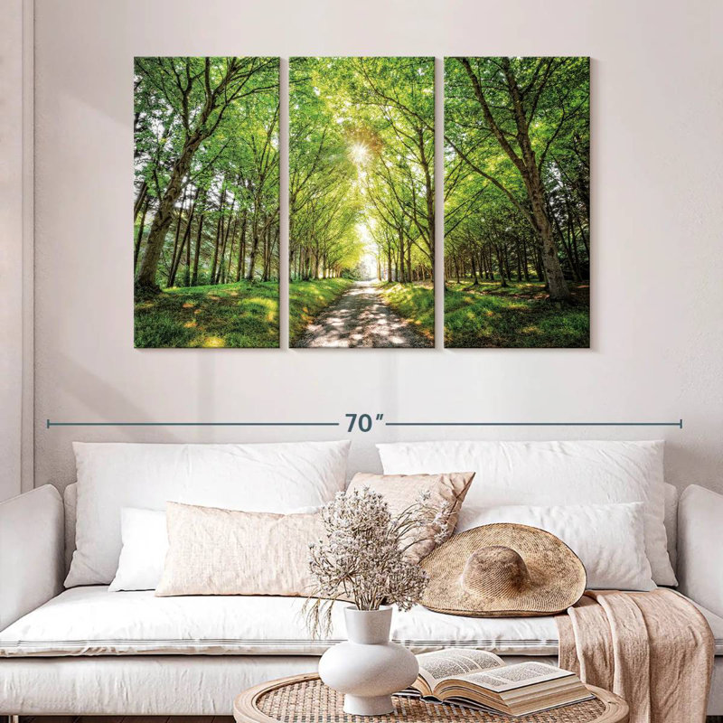 Soleil et ombres Harnek, H 32 po x l 50 po