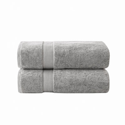 100% Cotton Bath Sheet Antimicrobial 2 Piece Set