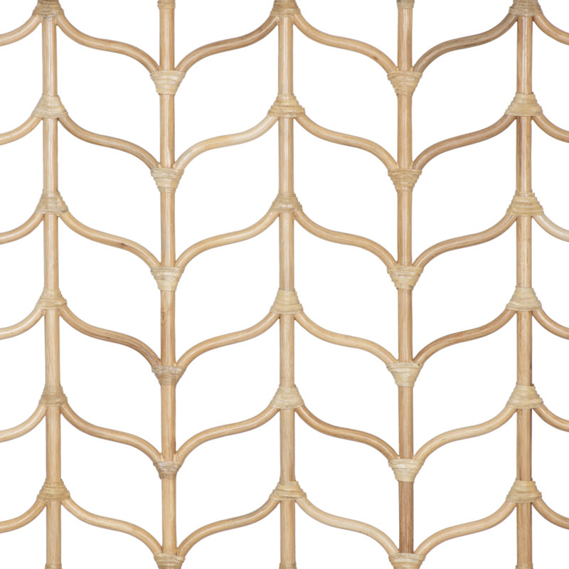 Ivy Open-Frame Headboard, King, Tan