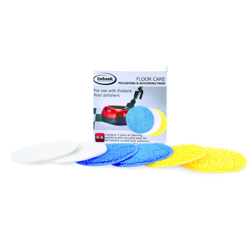 Ewbank Multipurpose Replacement Pads- Cleaning, Polishing, Scouring