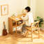 Bureau pliant en bambou, bureau d'ordinateur peu encombrant pour les petits espaces, table d'étude pliable pour chambre à coucher, bureau personnel, dortoir, appartement-1948096775