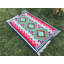 Tapis kilim en laine fabriqué à la main avec un motif tribal géométrique pour la décoration intérieure