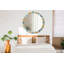 Huldar Glass Flat Wall Mirror
