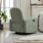 Haaniyah Boucle Fabric Swivel & Rocking Recliner-1695424074