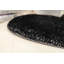 Tapis noir touffeté Vivien