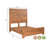 Live Edge Solid Wood Panel Bed-81441141
