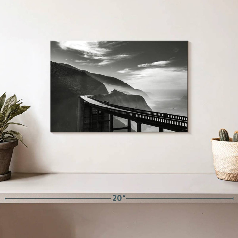 Pont Kix monochrome de Bixby, H 8 po x l 12 po
