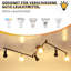 Ceiling spotlight 2-flame ceiling lamp hallway - ceiling light modern design interior spotlight GU10 ceiling spots metal 350° swivel spots for bedroom living room kitchen (without bulb)-842261000