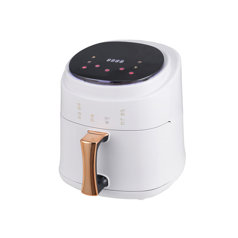 Belfry Kitchen Hebden 5.5L Basket Air Fryer Air Fryer, White