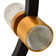 Ellegi 24" Ring 100-277V Up-Down 6-Light Height Adjustable ETL Certified Integrated LED Chandelier