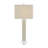 Calcite And Quartz Concrete Table Lamp