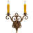 Palmira Iron Candle Wall Light