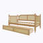 Lit de jour simple en rotin avec 2 tiroirs-1583494451