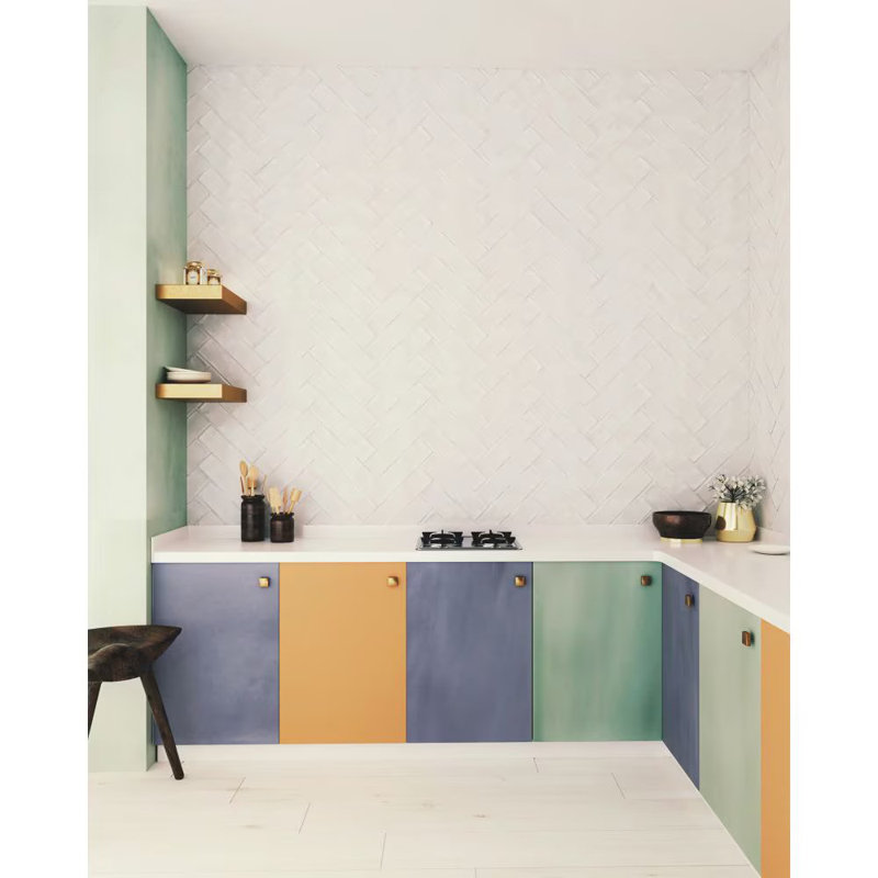 Carreau de céramique blanche mat 3 x 12 Craie (26 pièces / pièce)