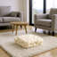 Cream Backrest Cushion