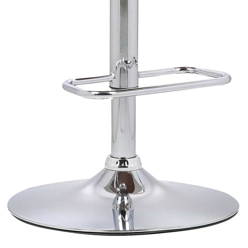 Ranck Swivel Upholstered Adjustable Height Counter Stool