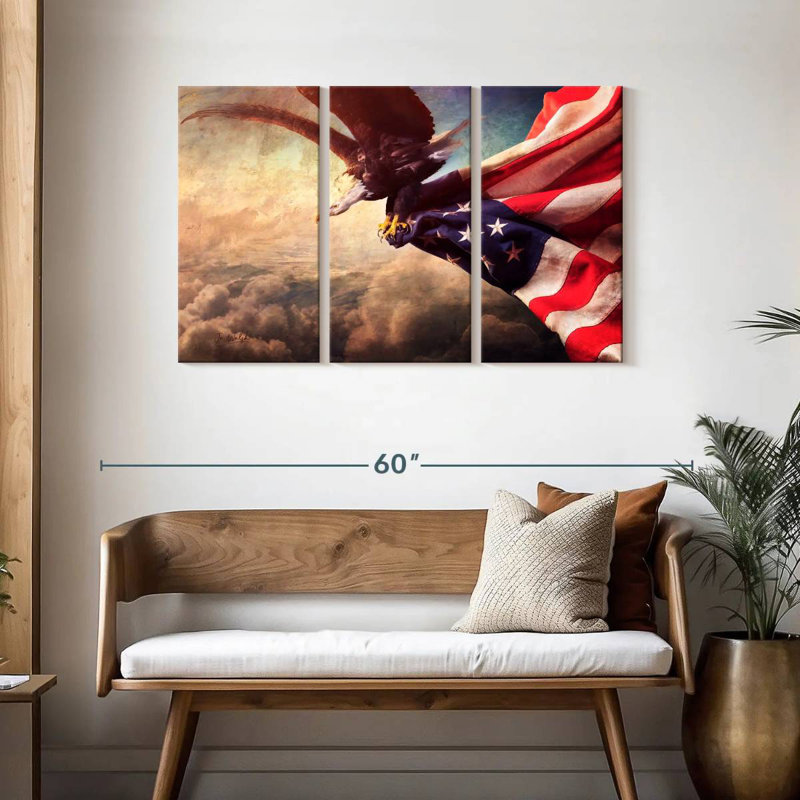 Borges America, 28" H x 45" W