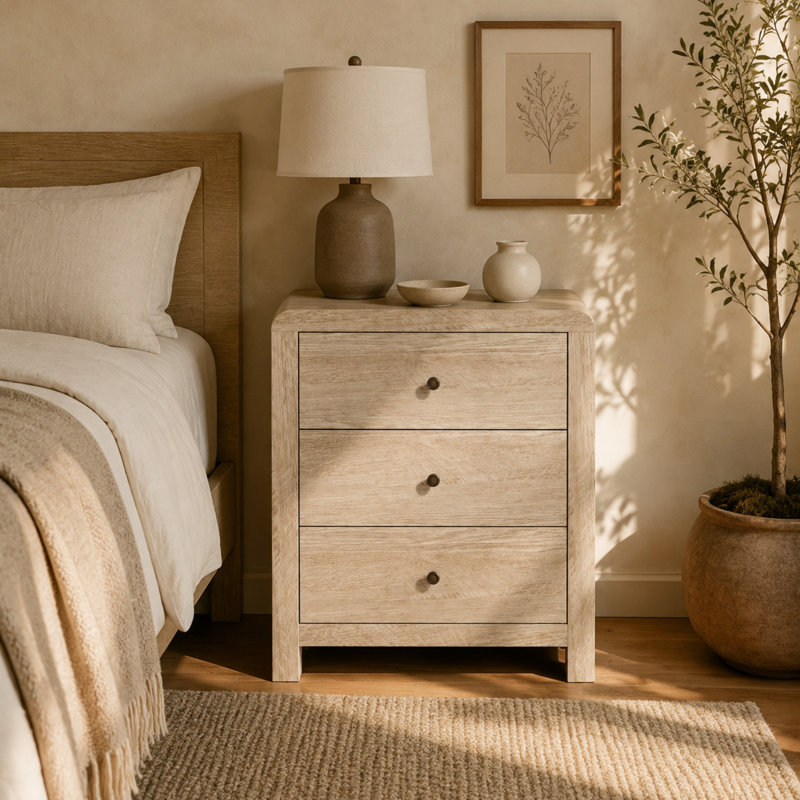 Commode 3 tiroirs 23,6 po