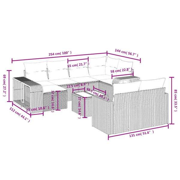 Dimensions du produit