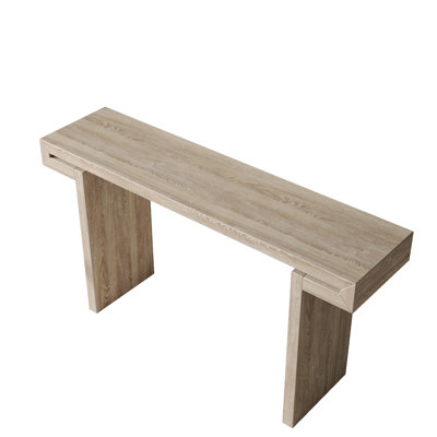 60Inches Rustic Farmhouse Console Table , Distressed Wood Finish Entryway Sofa Side Table For Living Room, Hallway