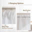 Paire de rideaux transparents avec passe-tringle Crinkle-110479041-110479045