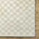 Damier Wool Checkered Area Rug