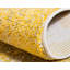 Tapis jaune à motif abstrait Rizer-519326652
