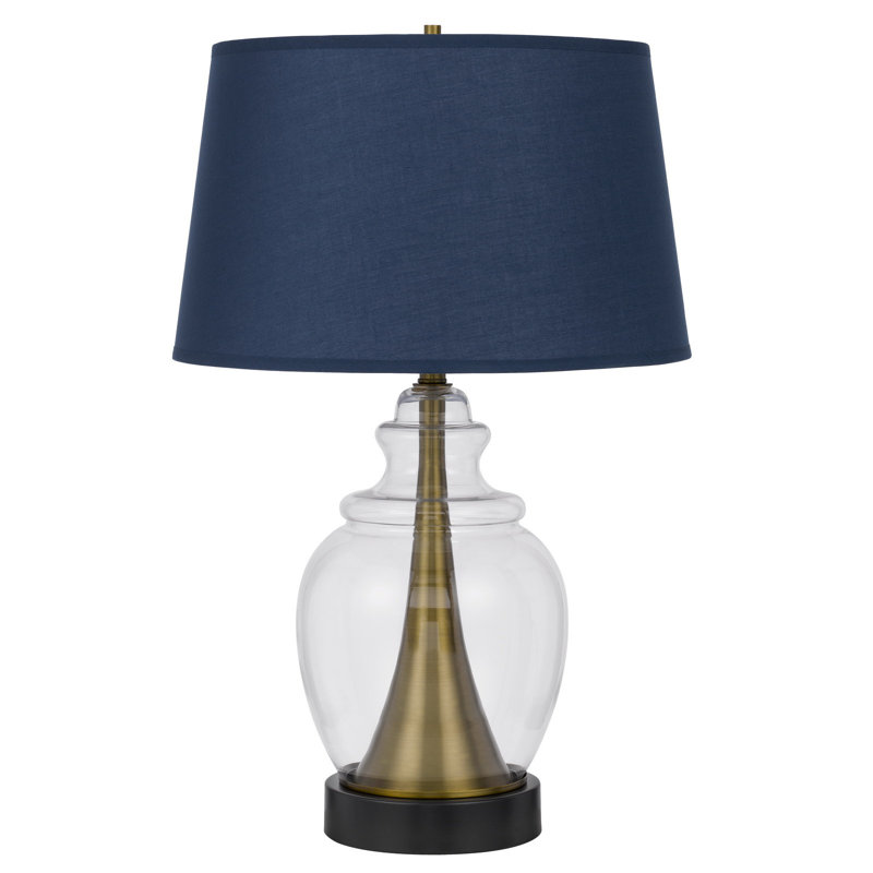 Lampe de table transparente 30 po Christol