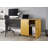 Marjorie Wood Storage Cabinet with Lock, 2 Door Locking File Tool Cabinet Cupboard with Adjustable Shelf-30562430