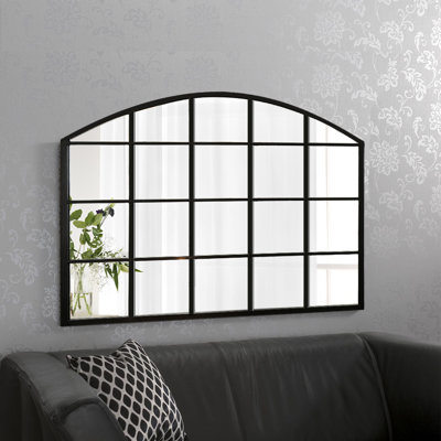 Bertha Aluminium Wall Mirror