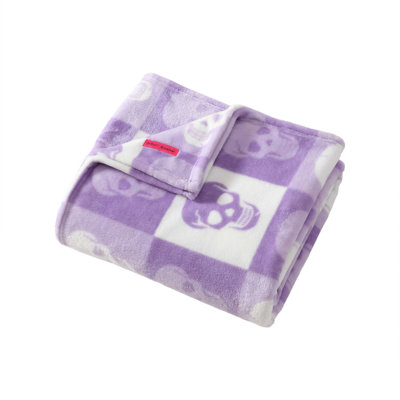 Betsey Johnson Printed Soft Plush Fleece Blankets