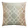 Trellis Square Woven Jacquard Pillow