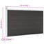 Abreanna Garden Fence WPC 175x105 cm-1056138554